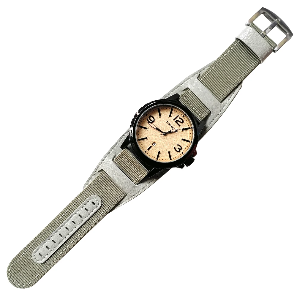 EPOZZ Prevent metal allergy series Japan MOV Top brand Luxury watch men Leather strap relogio masculino
EPOZZ Prevent metal allergy series Japan MOV Top brand Luxury watch men Leather strap relogio masculino