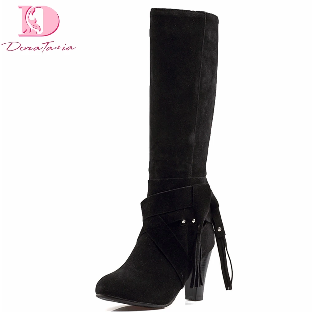 Doratasia 2020 big size 43 high Heels Round Toe gypsy style Knee-High boots Autumn Winter women shoes woman boots female
Doratasia 2020 big size 43 high Heels Round Toe gypsy style Knee-High boots Autumn Winter women shoes woman boots female
