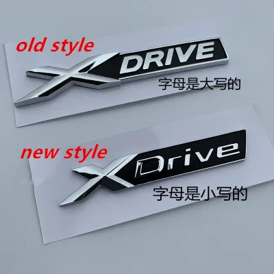 20x Новый XDrive старый XDRIVE крыло багажник эмблема значок для BMW X1 X3 X4 X5 X6 X7