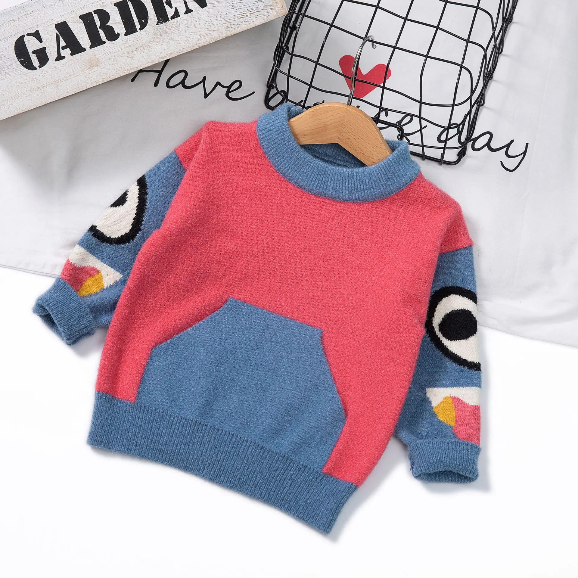 1-5 Year Toddler Kids Baby Boy Sweater Autumn Winter Knitted Cardigan Kids Children Print Long Sleeve Patchwork Sweaters
1-5 Year Toddler Kids Baby Boy Sweater Autumn Winter Knitted Cardigan Kids Children Print Long Sleeve Patchwork Sweaters