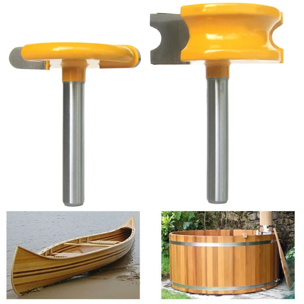 2pcs/set milling cutters Cutting Tools canoe Router beading bit set of cutters Tool drills and cutters 1/4'' Shank Woodworking
2pcs/set milling cutters Cutting Tools canoe Router beading bit set of cutters Tool drills and cutters 1/4'' Shank Woodworking