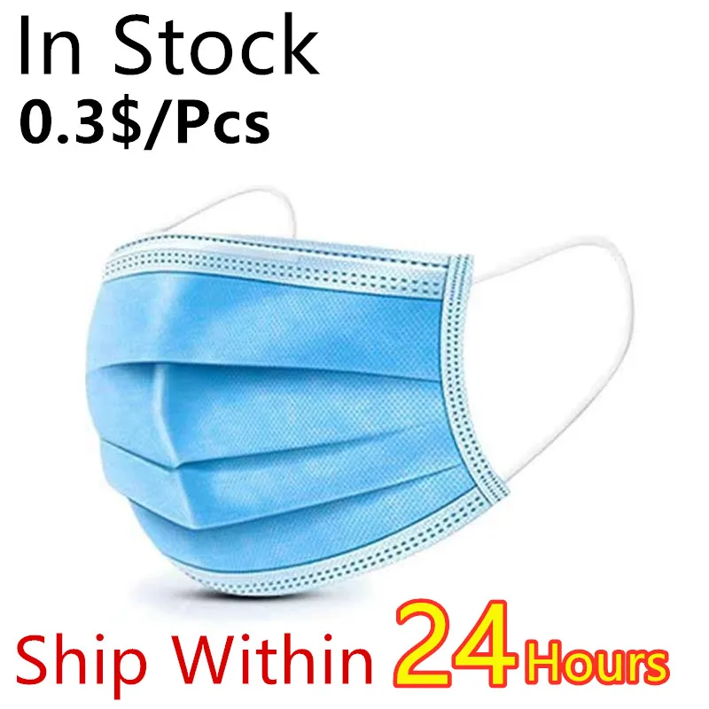 Anti-Pollution 3 Laye Mask dust protective mask Disposable Face Masks Elastic Ear Loop Dust Filter Safety Masks Fast delivery
Anti-Pollution 3 Laye Mask dust protective mask Disposable Face Masks Elastic Ear Loop Dust Filter Safety Masks Fast delivery