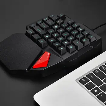 K108 Gaming Keyboard One-Handed Mechanical Keyboard For Laptop Computer Portable Gamer Keyboard For PUBG Phone
K108 Gaming Keyboard One-Handed Mechanical Keyboard For Laptop Computer Portable Gamer Keyboard For PUBG Phone