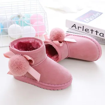 New Winter Children's Shoes Girls Snow Boots Baby Girls Princess Shoes Waterproof Warm Plus Boots Cotton Shoes E180
New Winter Children's Shoes Girls Snow Boots Baby Girls Princess Shoes Waterproof Warm Plus Boots Cotton Shoes E180