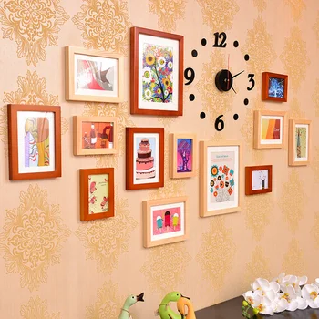 Colorful Photo Frames Combinations Picture 13pcs Wall Picture Frames Photo Frame Set with Clock in Restaurant Porta Retrato Q
Colorful Photo Frames Combinations Picture 13pcs Wall Picture Frames Photo Frame Set with Clock in Restaurant Porta Retrato Q