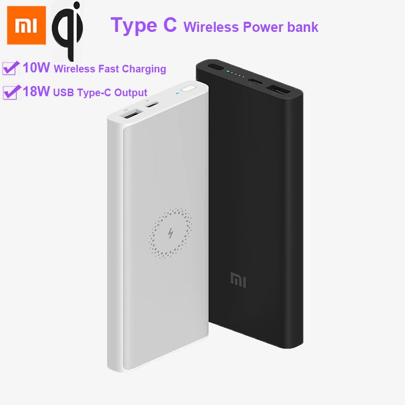 Updated Original Xiaomi 10000mAh Wireless Power bank 10W Qi Fast Wireless Charger 5V/3A USB Type C Portable Powerbank for phone
Updated Original Xiaomi 10000mAh Wireless Power bank 10W Qi Fast Wireless Charger 5V/3A USB Type C Portable Powerbank for phone
