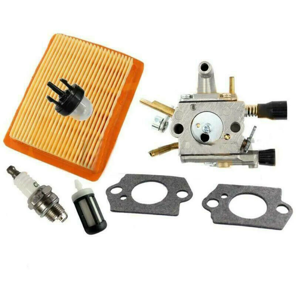Carburetor Filter Spark Plug Kit Replacement For Stihl FS120 FS200 FS250 FS300 Primer Bulb Fuel Filter
Carburetor Filter Spark Plug Kit Replacement For Stihl FS120 FS200 FS250 FS300 Primer Bulb Fuel Filter