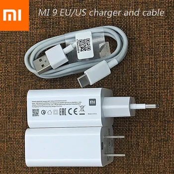 

Original Xiaomi 27W Fast charger QC 3.0 Turbo charge power adapter usb C For MI 9 8 SE 9T CC9 A2 A1 MIX 3 2 Redmi note 7 K20 pro