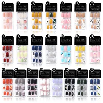 Detachable Full Cover False Nail Tips Sticker Reusable Nails Decoration Tools X7JA
Detachable Full Cover False Nail Tips Sticker Reusable Nails Decoration Tools X7JA