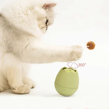 Pet Cat Interactive Toy Training Electric Rotating tumbler Smart Automatic Game Eggshell Cats Rolling Ball Kitten Toys
Pet Cat Interactive Toy Training Electric Rotating tumbler Smart Automatic Game Eggshell Cats Rolling Ball Kitten Toys