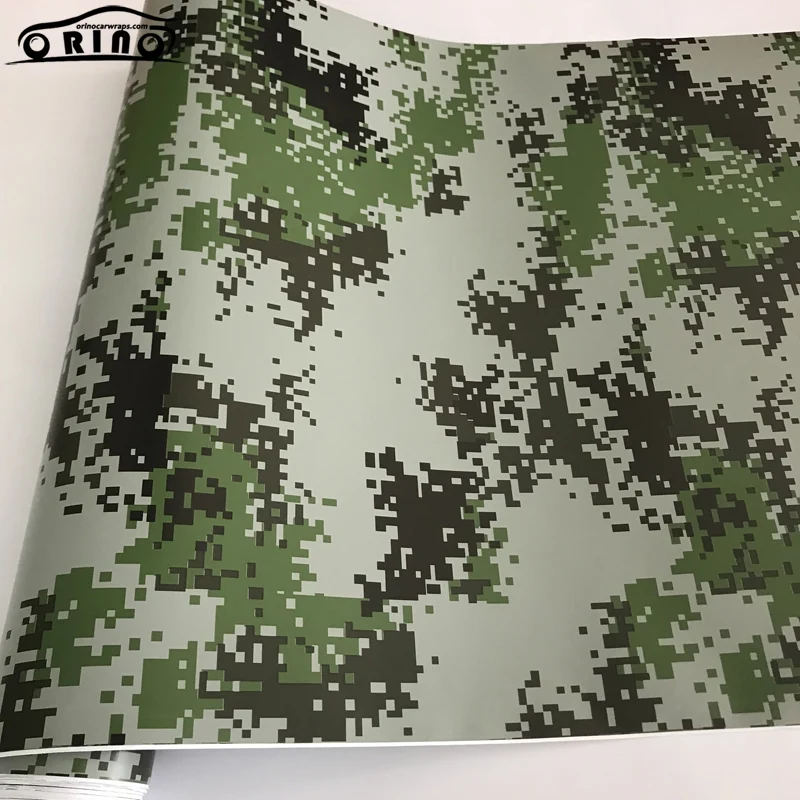 Green Digital Vinyl Film Sticker-2