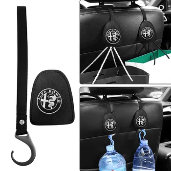 2pcs Car Badge Seat Back Hook Headrest Hanger Holster Hook For Alfa alpha Romeo 159 147 156 Giulietta 147 159 Mito KEYRING
2pcs Car Badge Seat Back Hook Headrest Hanger Holster Hook For Alfa alpha Romeo 159 147 156 Giulietta 147 159 Mito KEYRING