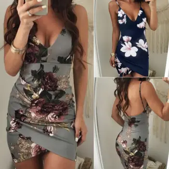 LEH 2019 Sexy Womens Sleeveless Dress Floral Strappy V Neck Vestido 2018 Bodycon Evening Party Clubwear Short Mini Dress Fashion
LEH 2019 Sexy Womens Sleeveless Dress Floral Strappy V Neck Vestido 2018 Bodycon Evening Party Clubwear Short Mini Dress Fashion