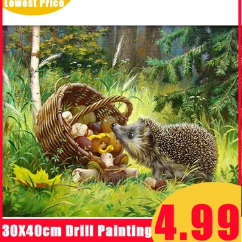 5D DIY Diamond Painting Full Square/Round Drill Cute Hedgehog Cross Stitch Art Embroidery Animal Diamond Mosaic Home Decor Gift
5D DIY Diamond Painting Full Square/Round Drill Cute Hedgehog Cross Stitch Art Embroidery Animal Diamond Mosaic Home Decor Gift