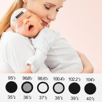 Forehead Head Strip Fever Thermometer Baby Child Adult Body Check Test Temperature Monitoring Safe Non-Toxic
Forehead Head Strip Fever Thermometer Baby Child Adult Body Check Test Temperature Monitoring Safe Non-Toxic