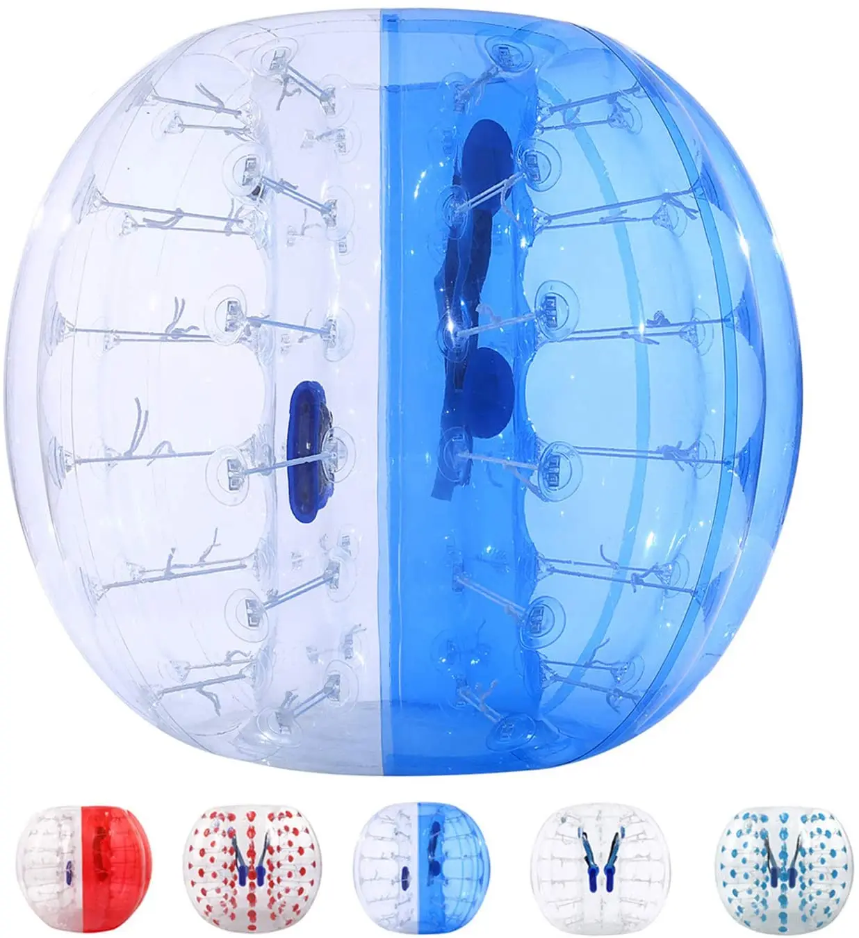 

Free Shipping Air Bubble Soccer Balls for Adults 5FT/1.5m Inflatable Bumper Ball Giant Human Hamster Body Zorb Ball