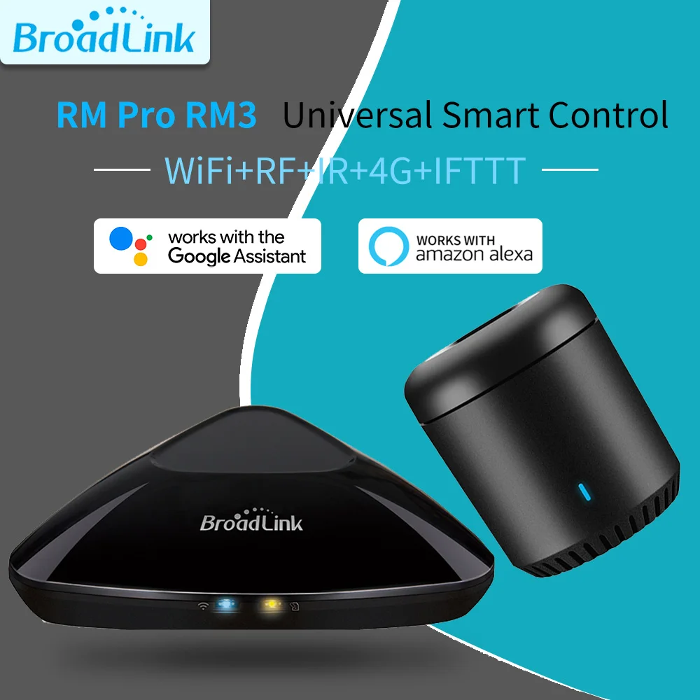 Broadlink Original RMPro+ Mini 3 WiFi+IR+RF Remote Control work with Alexa Google Home IFTTT Smart Home Automation 315/433Mhz
Broadlink Original RMPro+ Mini 3 WiFi+IR+RF Remote Control work with Alexa Google Home IFTTT Smart Home Automation 315/433Mhz