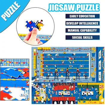 Swimming pool toy puzzle Adult Children Puzzle Holiday Gift Puzzle Toy 200PC Puzzle Landscape Pattern
Swimming pool toy puzzle Adult Children Puzzle Holiday Gift Puzzle Toy 200PC Puzzle Landscape Pattern