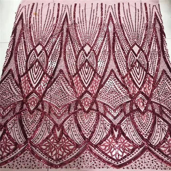 Madison Sequins Fabric African Lace French Tulle Mesh Lace High Quality Nigerian Net Lace Fabric Sequence Lace for Wedding
Madison Sequins Fabric African Lace French Tulle Mesh Lace High Quality Nigerian Net Lace Fabric Sequence Lace for Wedding