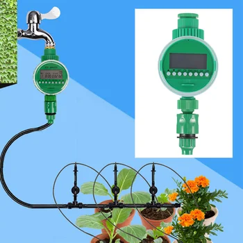LCD Display Automatic Intelligent Electronic Garden Water Timer Rubber Solenoid Valve Irrigation Sprinkler Control Gasket Design
LCD Display Automatic Intelligent Electronic Garden Water Timer Rubber Solenoid Valve Irrigation Sprinkler Control Gasket Design