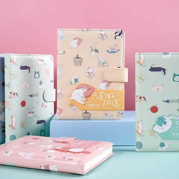 New Design Cat PU Magnetic Buckle Journal Notebook Sketchbook Diary Weekly Planner Agenda School Office Stationery Supplies
New Design Cat PU Magnetic Buckle Journal Notebook Sketchbook Diary Weekly Planner Agenda School Office Stationery Supplies