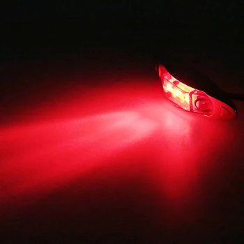10pcs 4 Inch 3 LED Lights 5 Amber+5 Red Side Clearance Marker Lights Waterproof Car Truck Tail Trailer Lamp 12V 24V
10pcs 4 Inch 3 LED Lights 5 Amber+5 Red Side Clearance Marker Lights Waterproof Car Truck Tail Trailer Lamp 12V 24V
