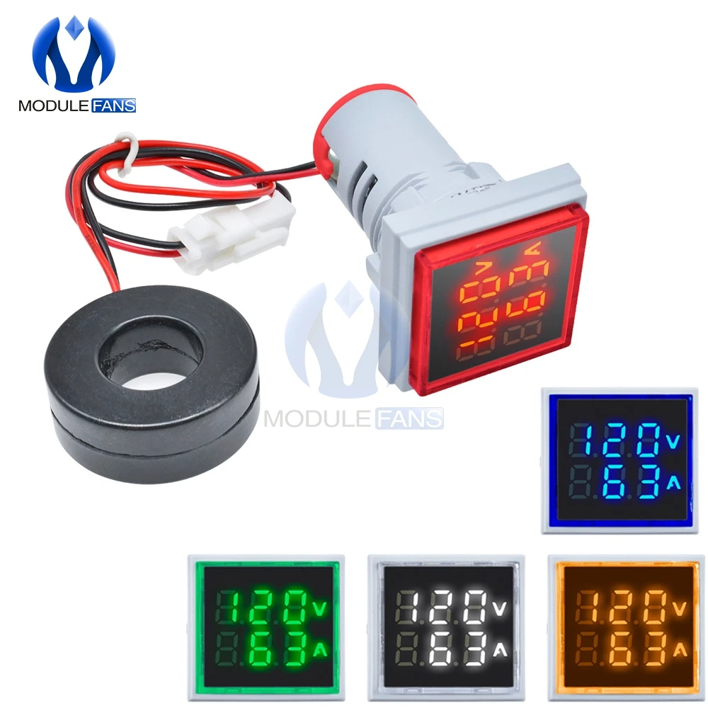 0-100A Digital Voltmeter Ammeter Voltage Current Meter Volt Amp Tester Detector Monitor For LED Light
0-100A Digital Voltmeter Ammeter Voltage Current Meter Volt Amp Tester Detector Monitor For LED Light