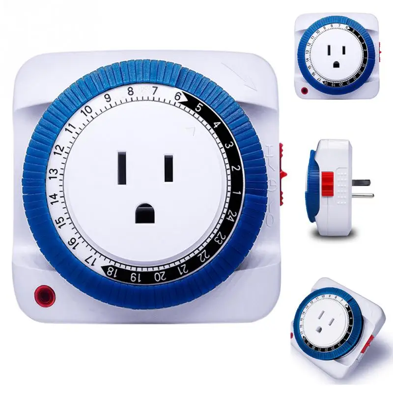 EU US Plug Universal Timing Switch Protector Energy Saving Mechanical Socket Protector Home Use Timer for Electrical Appliances
EU US Plug Universal Timing Switch Protector Energy Saving Mechanical Socket Protector Home Use Timer for Electrical Appliances