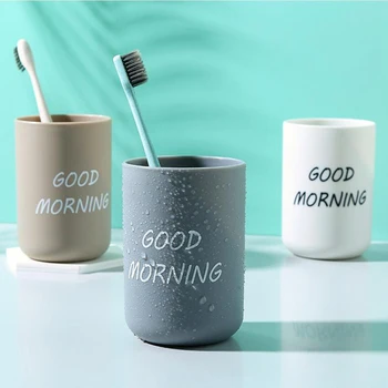 1PC Simple Nordic Travel Portable Washing Cup Home Bathroom Couple Plastic Good Morning Toothbrush Holder Cup Storage Cup
1PC Simple Nordic Travel Portable Washing Cup Home Bathroom Couple Plastic Good Morning Toothbrush Holder Cup Storage Cup