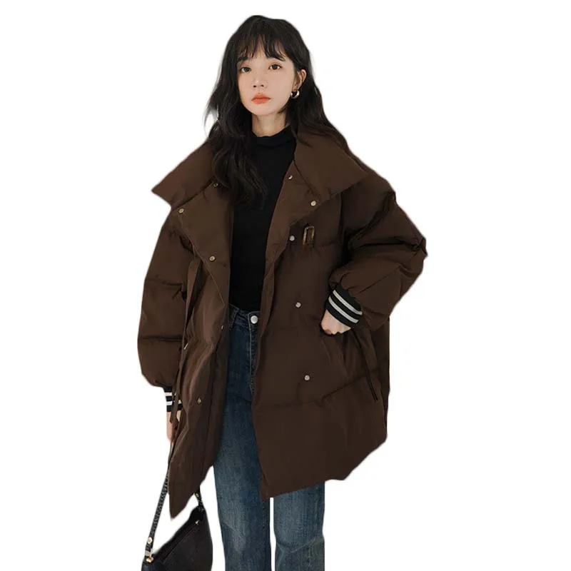 The New 2021 Design Sense Bread Clothes For Women With Winter Korean Style Loose Padded Stand-Up Collar Cotton Clothes Y700
The New 2021 Design Sense Bread Clothes For Women With Winter Korean Style Loose Padded Stand-Up Collar Cotton Clothes Y700