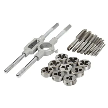 20PCS M3-M12 Alloy Steel Tap & Die Set Small Tap Twisted Hand Tools 1/16-1/2 Inch NC Screw Thread Plugs Taps Hand Screw Taps
20PCS M3-M12 Alloy Steel Tap & Die Set Small Tap Twisted Hand Tools 1/16-1/2 Inch NC Screw Thread Plugs Taps Hand Screw Taps
