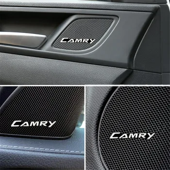 10pcs 3D aluminum speaker stereo speaker badge emblem Sticker for Toyota camry 40 50 2007 2008 2009 2018 accessories car styling
10pcs 3D aluminum speaker stereo speaker badge emblem Sticker for Toyota camry 40 50 2007 2008 2009 2018 accessories car styling