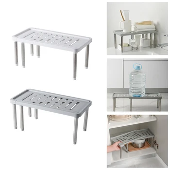 Home Closet Organizer Storage Shelf Adjustable ABS Kitchen Rack Space Saving Wardrobe Decorative Shelves Cabinet Holders 
Home Closet Organizer Storage Shelf Adjustable ABS Kitchen Rack Space Saving Wardrobe Decorative Shelves Cabinet Holders