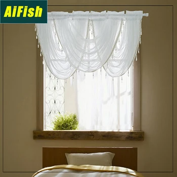 European-Style Waterfall Window Screen Half Curtain Living Room Tassel Window Screen Kitchen Half Curtain DL-QT052T4
European-Style Waterfall Window Screen Half Curtain Living Room Tassel Window Screen Kitchen Half Curtain DL-QT052T4