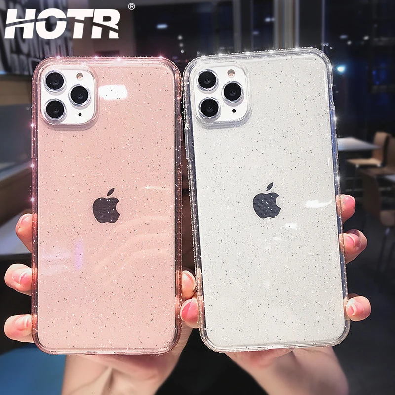 Прозрачный мягкий силиконовый чехол для iphone 11 Pro Max X XS XR 6 6s 7 8 Plus SE 2020 | Мобильные