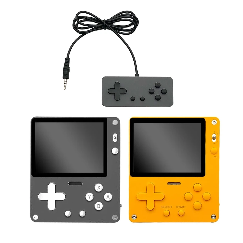 Retro Game Console Handheld Rechargeable 2.8 inch Color LCD 8-Bit Kids Two-Players Built-in 1000 Classic Games
Retro Game Console Handheld Rechargeable 2.8 inch Color LCD 8-Bit Kids Two-Players Built-in 1000 Classic Games