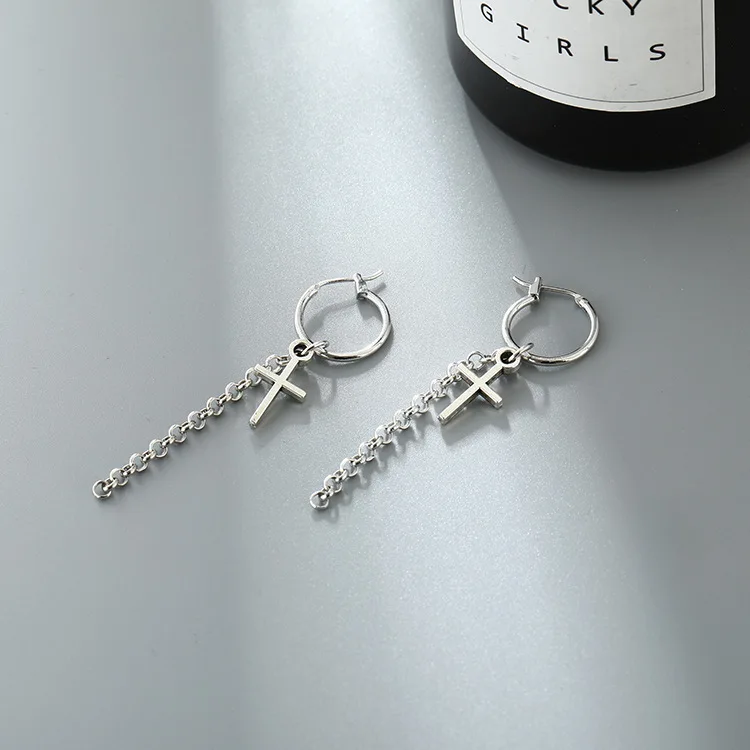 2020 Sale Tin Alloy Hoop Earrings The New Personality Joker Hip-hop Cross Earrings Eardrop Ear Clip Without Pierced Woman Hiphop
2020 Sale Tin Alloy Hoop Earrings The New Personality Joker Hip-hop Cross Earrings Eardrop Ear Clip Without Pierced Woman Hiphop