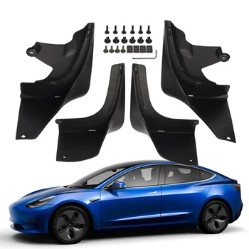 4Pcs/Set Car Mud Flaps Front Rear Mudguard Splash Guards Fender Mudflaps For Tesla Model 3 2016~2019 Car Accessories
4Pcs/Set Car Mud Flaps Front Rear Mudguard Splash Guards Fender Mudflaps For Tesla Model 3 2016~2019 Car Accessories