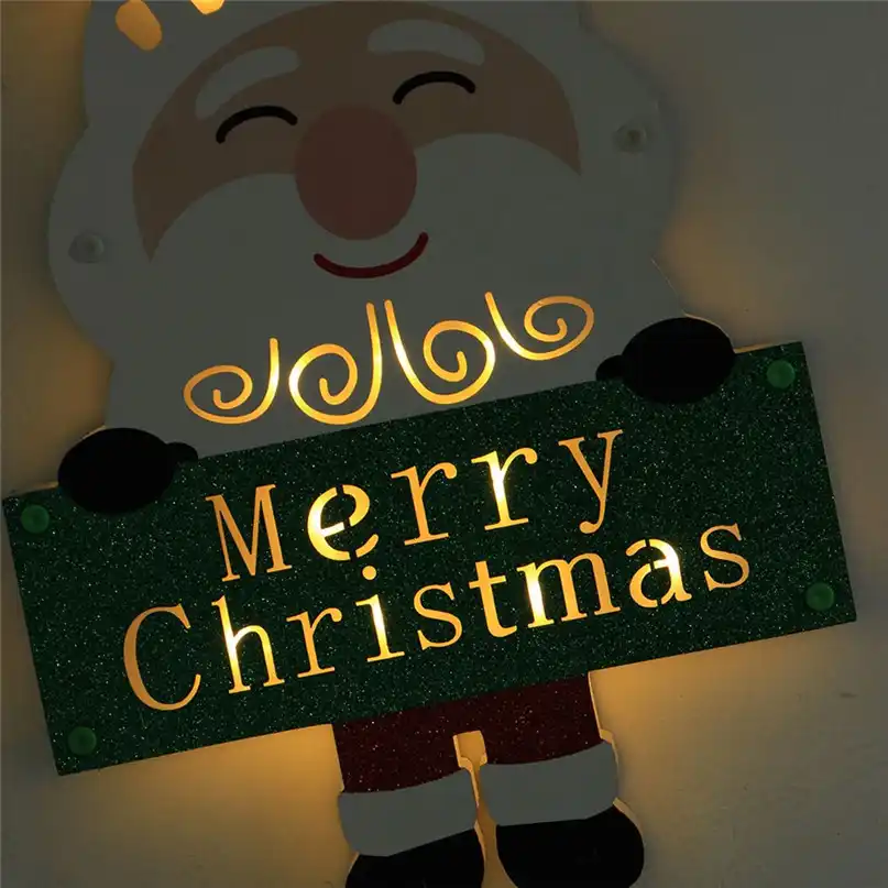 old man led gift xmas holiday party wedding decoration christmas