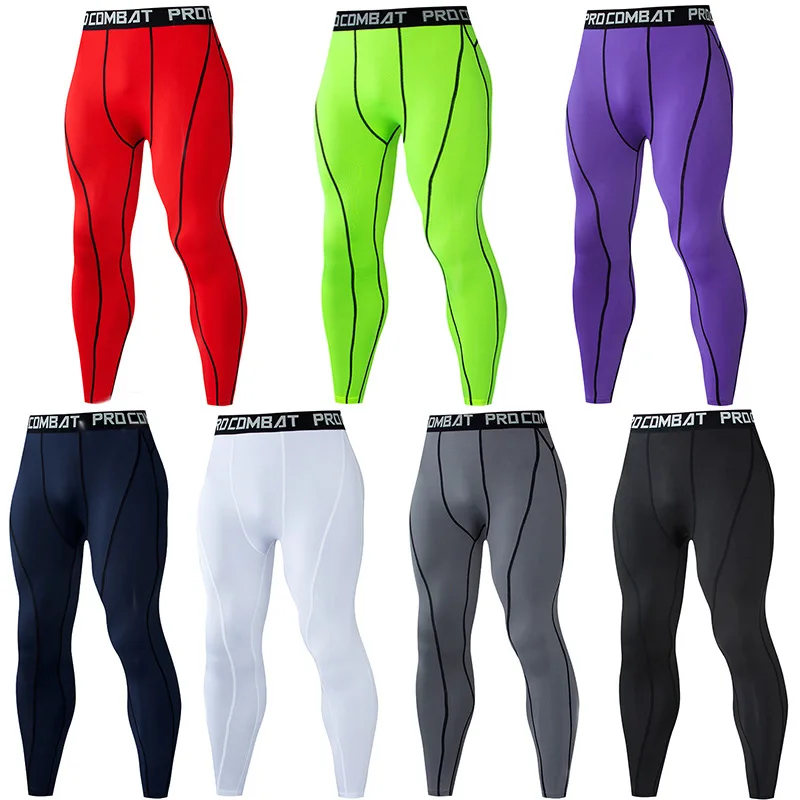 Men's Sports Pants Solid Color Fitness Running Training Pants Breathable Quick-drying Pants Men's Elastic Leggings
Men's Sports Pants Solid Color Fitness Running Training Pants Breathable Quick-drying Pants Men's Elastic Leggings