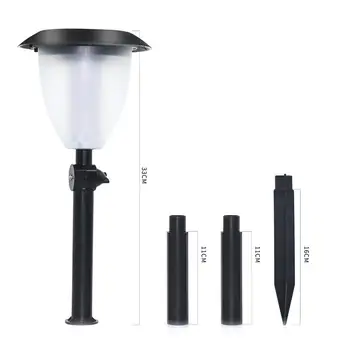 2pcs Solar Energy Column Flame Lamp Plastic 99 LED Light Control Stigma Courtyard Fence Outdoor Pluggable Waterproof Lighting
2pcs Solar Energy Column Flame Lamp Plastic 99 LED Light Control Stigma Courtyard Fence Outdoor Pluggable Waterproof Lighting