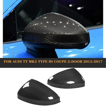 Carbon Fiber Car Rearview Mirror Covers for Audi TT TTS 8J MK2 MK3 2008 - 2017 Replacement Mirror Cap Shell
Carbon Fiber Car Rearview Mirror Covers for Audi TT TTS 8J MK2 MK3 2008 - 2017 Replacement Mirror Cap Shell
