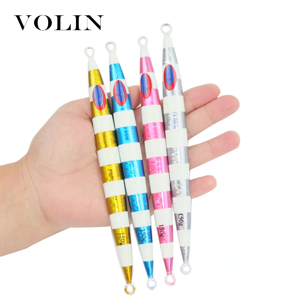 VOLIN NEW Slow Jigging Metal Lead Lure 150g 200g Saltwater Metal Fishing Lure Artificial Bait Casting Luminus LureTackle
VOLIN NEW Slow Jigging Metal Lead Lure 150g 200g Saltwater Metal Fishing Lure Artificial Bait Casting Luminus LureTackle
