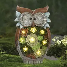 55% Dropshipping!!Owl Sculpture Art Decor Solar LED Lights Resin Garden Statue Owl Figurine for Home 
55% Dropshipping!!Owl Sculpture Art Decor Solar LED Lights Resin Garden Statue Owl Figurine for Home