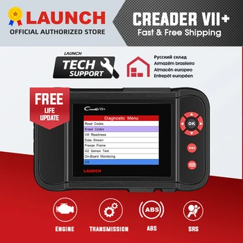 Launch X431 Creader VII Plus VII+ Auto Code Reader OBD2 OBD 2 Scanner Launch CRP123 OBDII Diagnostic Tool Automotive Scan Tool
Launch X431 Creader VII Plus VII+ Auto Code Reader OBD2 OBD 2 Scanner Launch CRP123 OBDII Diagnostic Tool Automotive Scan Tool