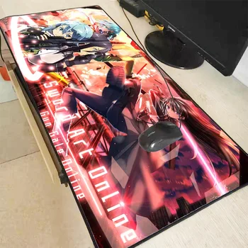 90x40cm Japan Anime Sword Art Online SAO Silon Anti-slip Large Lock Edge Mousepad Computer Mouse Pad Mat for CSGO DOTA
90x40cm Japan Anime Sword Art Online SAO Silon Anti-slip Large Lock Edge Mousepad Computer Mouse Pad Mat for CSGO DOTA