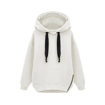 Women Sweatshirts Hooded Pullover Long Sleeve Velvet Thick Warm Female Hoodies Solid Loose Tops
Women Sweatshirts Hooded Pullover Long Sleeve Velvet Thick Warm Female Hoodies Solid Loose Tops