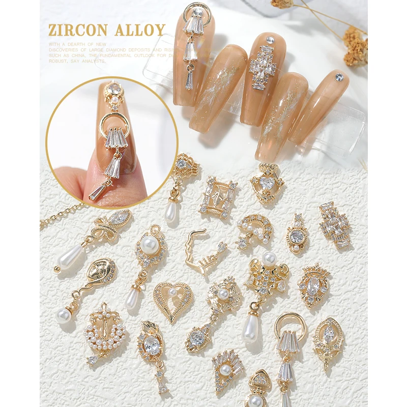2Pieces 3D Metal Nail art Jewelry Japanese Nail Decorations Top Quality Crystal Manicure Zircon Diamond Charms Pendants
2Pieces 3D Metal Nail art Jewelry Japanese Nail Decorations Top Quality Crystal Manicure Zircon Diamond Charms Pendants