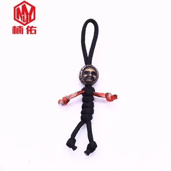 1PC Ghost Face Doll Retro Brass Copper Oxide EDC Hand-woven Paracord Beads Umbrella Rope Cord Lanyard Pendants Knife Beads
1PC Ghost Face Doll Retro Brass Copper Oxide EDC Hand-woven Paracord Beads Umbrella Rope Cord Lanyard Pendants Knife Beads