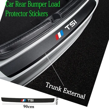 90 * 11CM Car Rear Bumper Film leather Stickers Trunk Protection Plate Trim For Volkswagen VW TSL Car Decoration car accessories
90 * 11CM Car Rear Bumper Film leather Stickers Trunk Protection Plate Trim For Volkswagen VW TSL Car Decoration car accessories